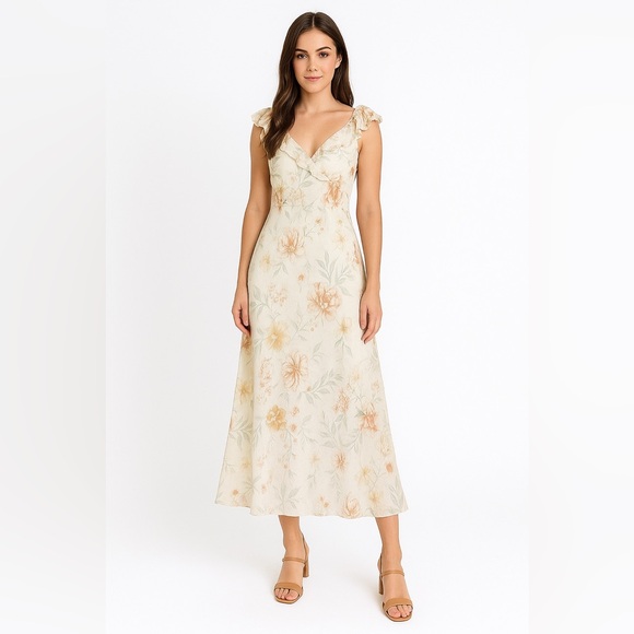 Christian Lacroix Dresses & Skirts - Christian Lacroix ruffle floral Dress